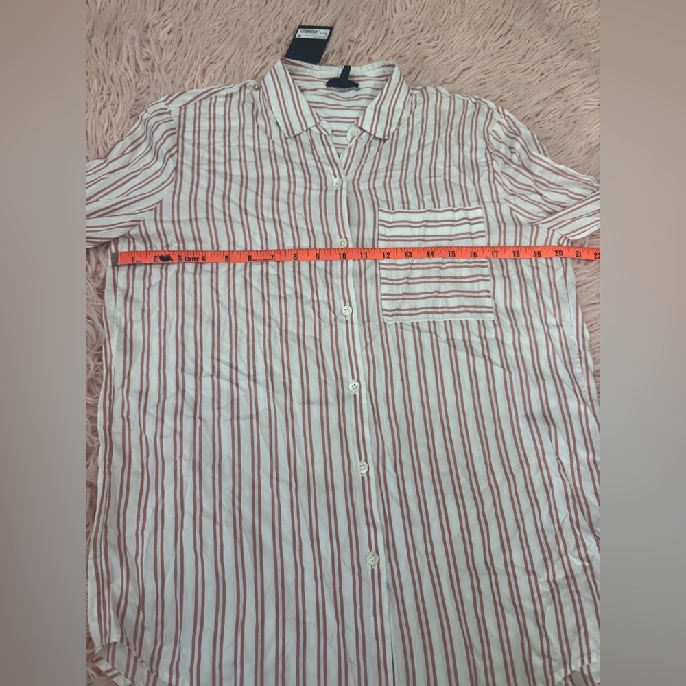 ATM Anthony Thomas Melillo Flamingo Blouse Button Up Shirt - Picture 4 of 9